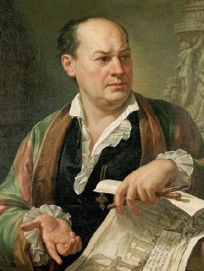 Carlo Labruzzi Posthumous portrait of Giovanni Battista Piranesi oil painting picture
